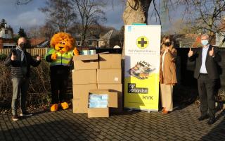 donatie mondmaskers Vlaamse Kruis PSA Antwerp